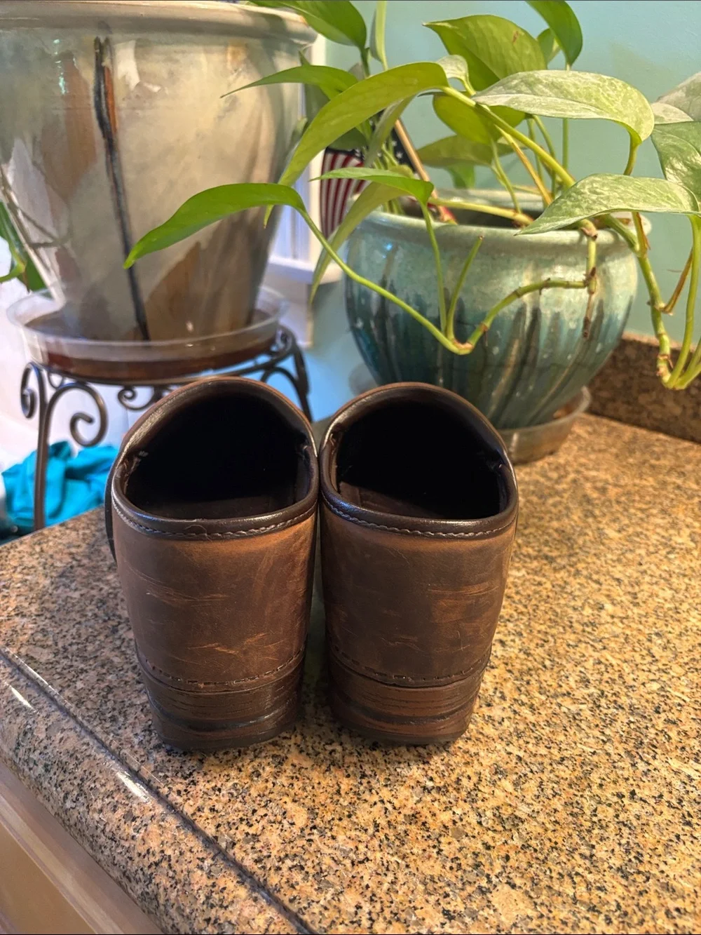 Dansko Professional Brown Slip-On Clog